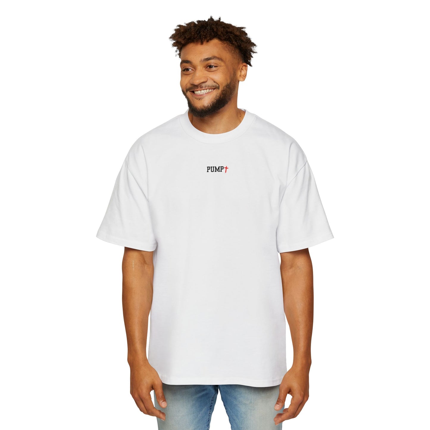 Oversized-pumpt gym tee