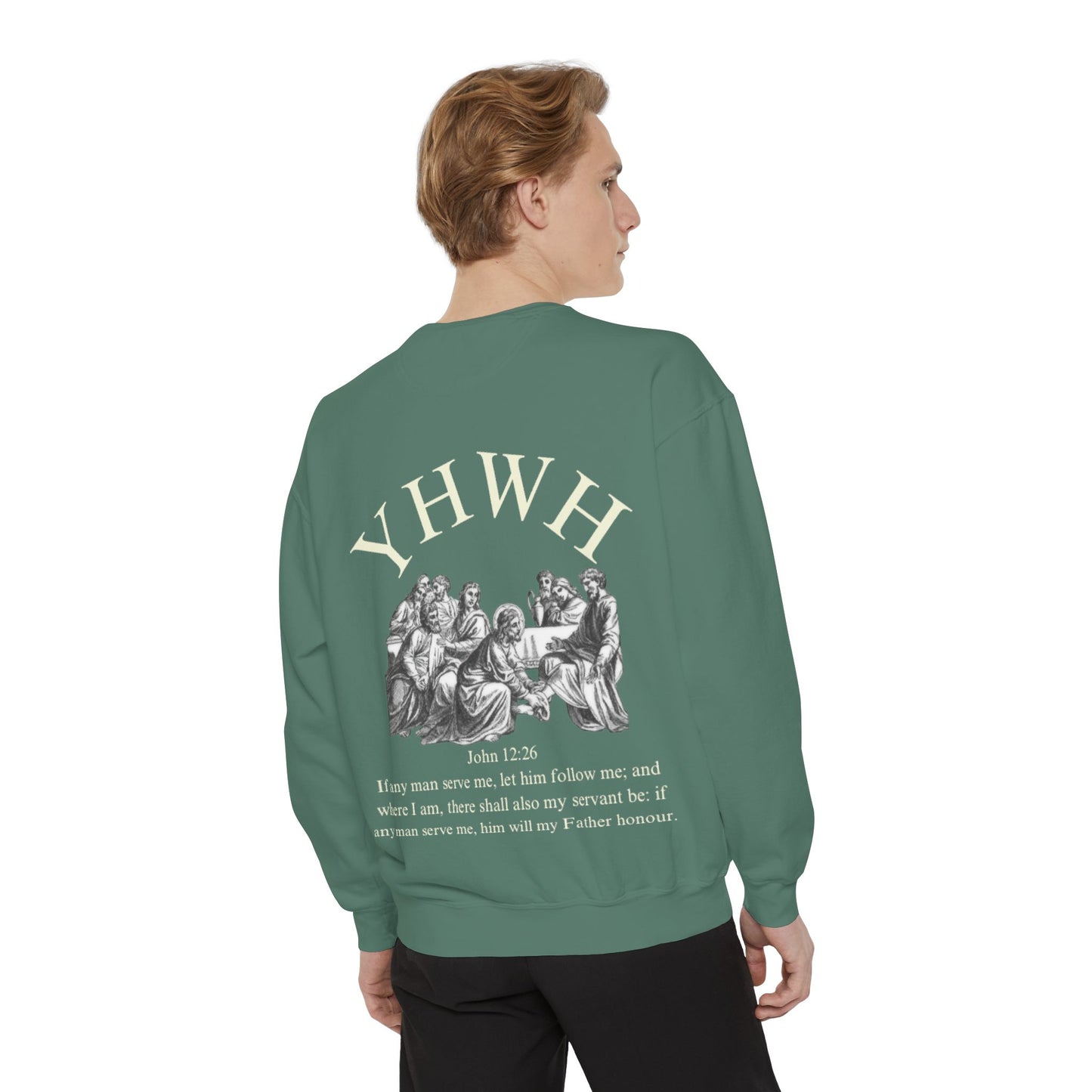 YHWH Crewneck Pumpt