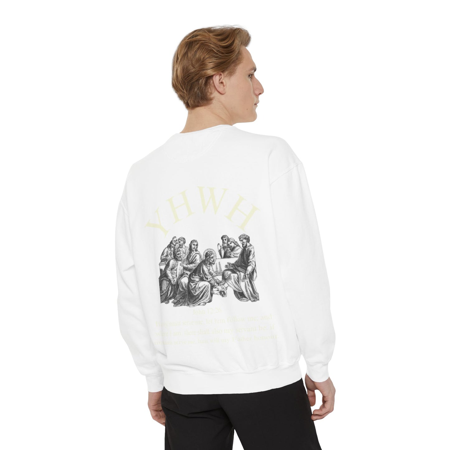 YHWH Crewneck Pumpt