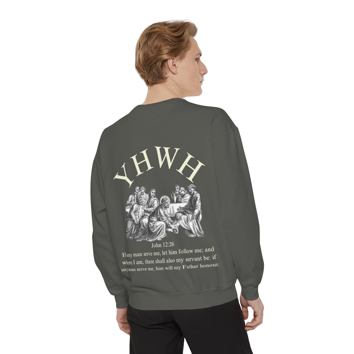 YHWH Crewneck Pumpt