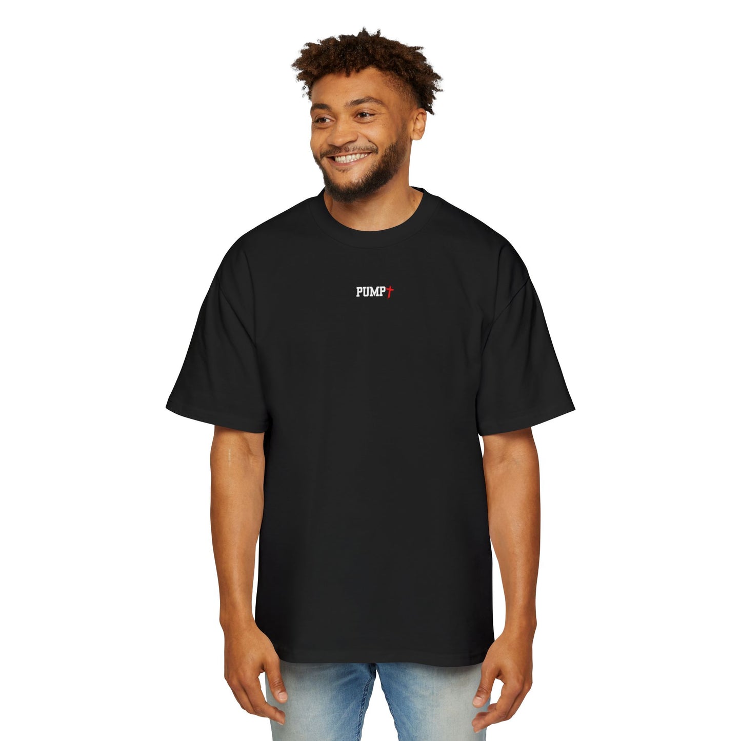 Oversized-pumpt gym tee